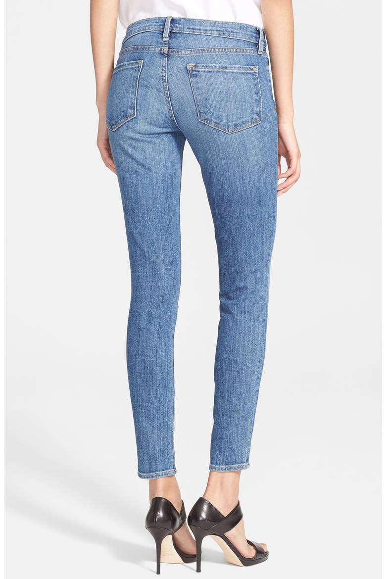 Denim 'Le Skinny de Jeanne' Destroyed Jeans, Alternate, color, KITTYHAWK