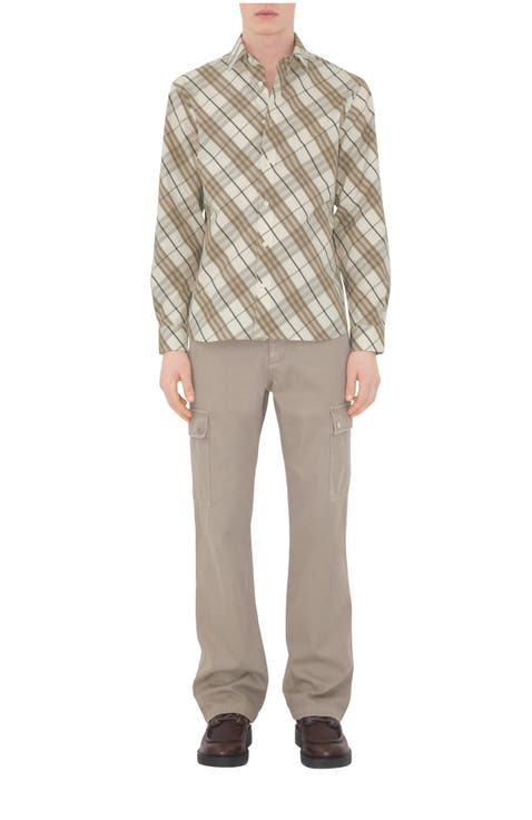 Regular Fit Check Cotton Shirt