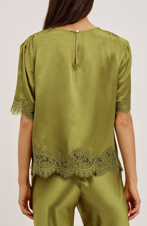 Sonora Lace Trim Top