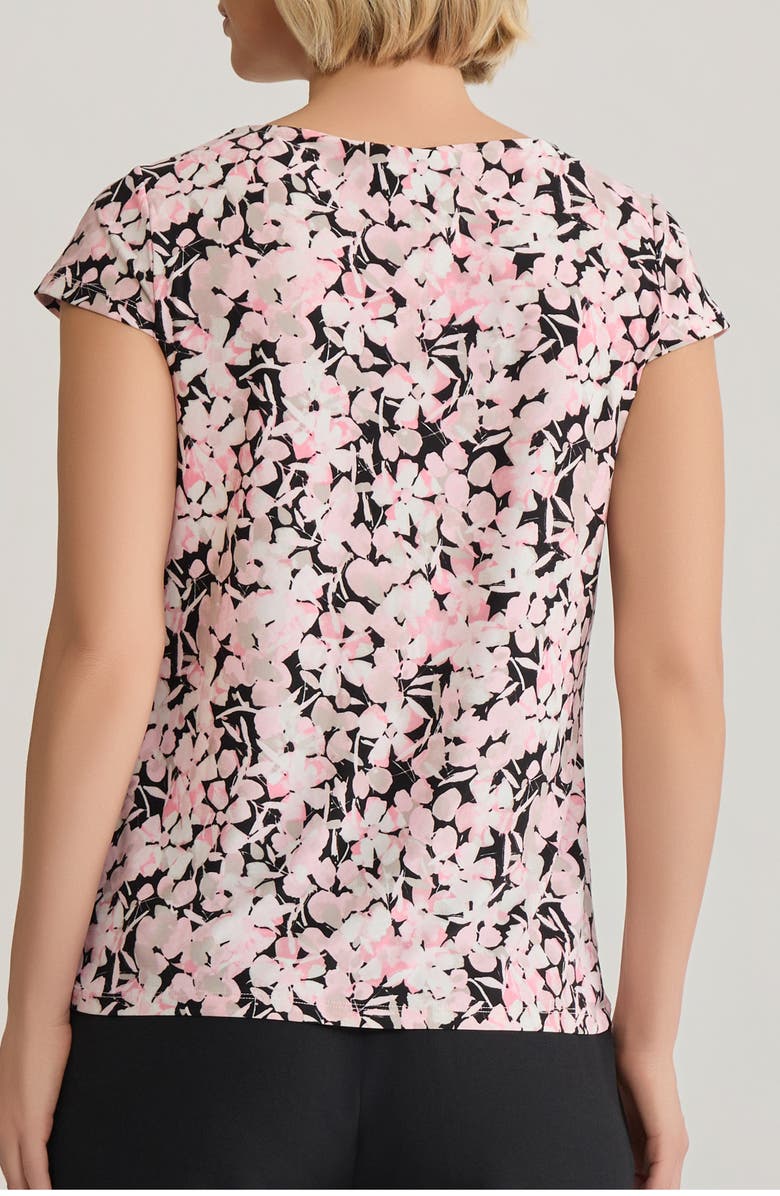 KASPER Floral Extended Shoulder Top, Alternate, color, 