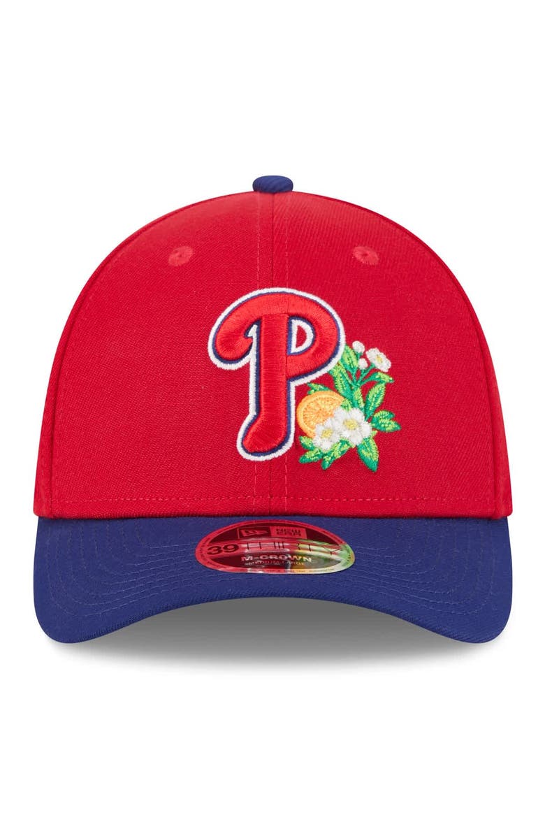 New Era Men's New Era  Red/Royal Philadelphia Phillies 2026 Spring Training M-Crown 39THIRTY Flex Hat, Alternate, color, Red