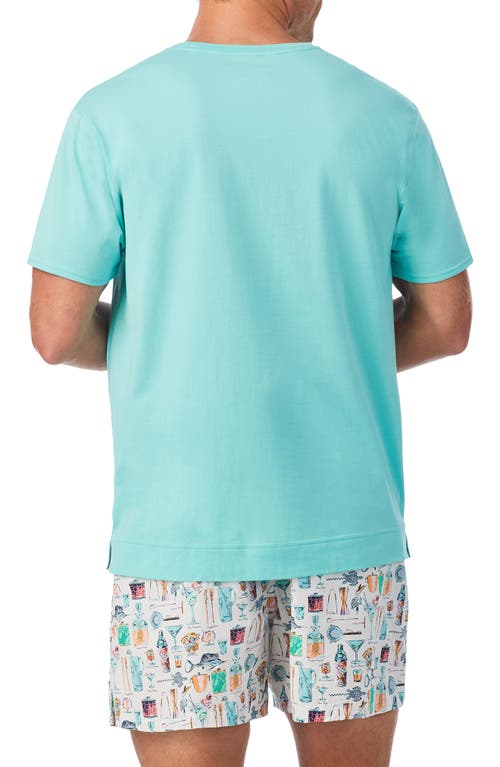 Tommy Bahama Cotton & Modal Pajama T-shirt In Blue