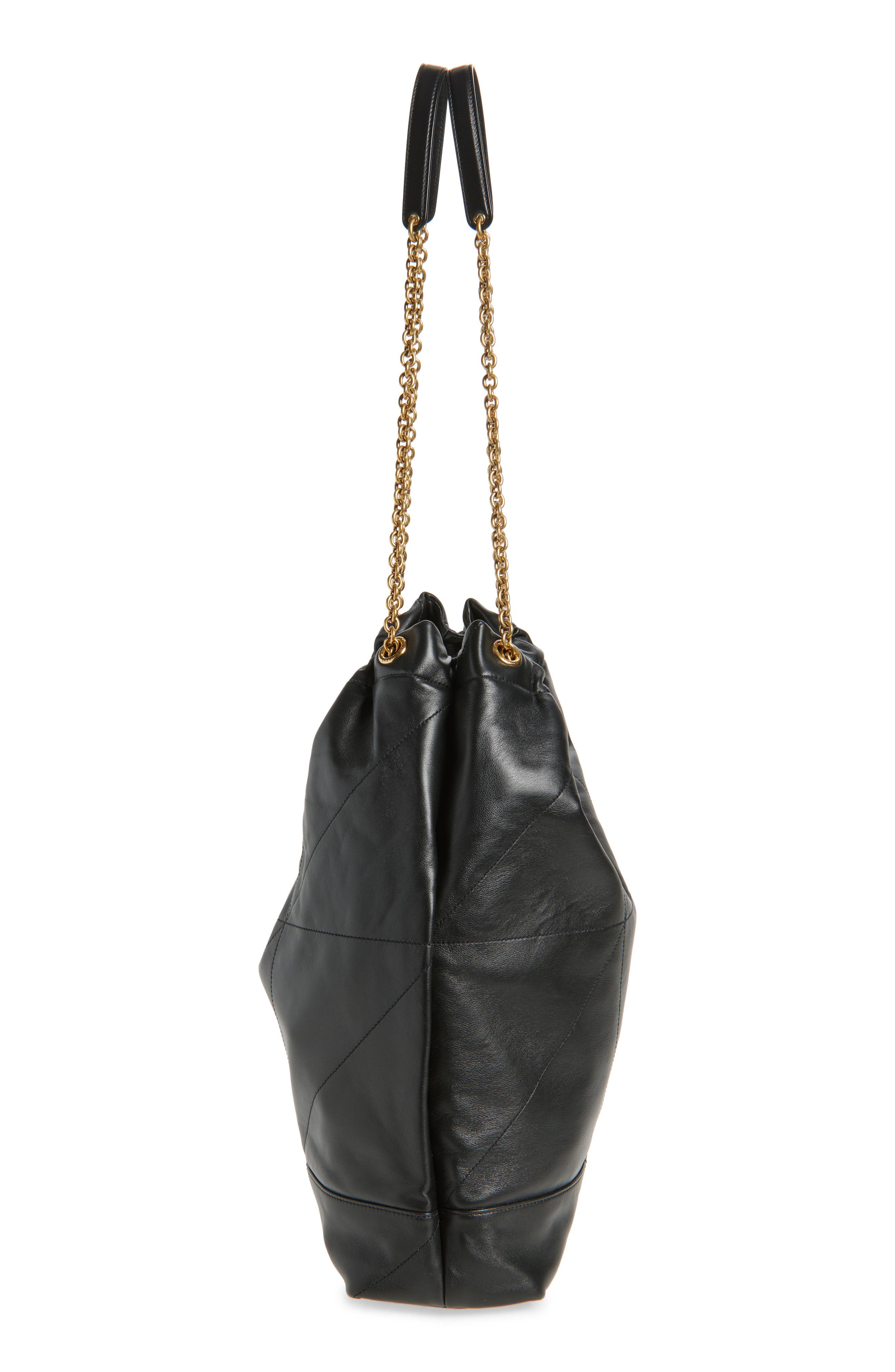 Saint Laurent Large Jamie 4.3 Patchwork Leather Shoulder Bag, Alternate, color, 