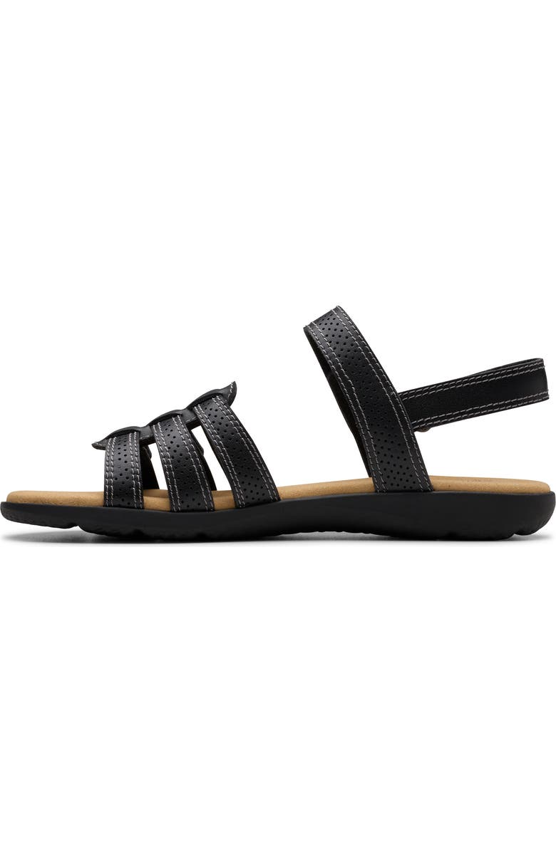 Clarks<sup>®</sup> Elizabelle Kay Sandal, Alternate, color, Black Leather