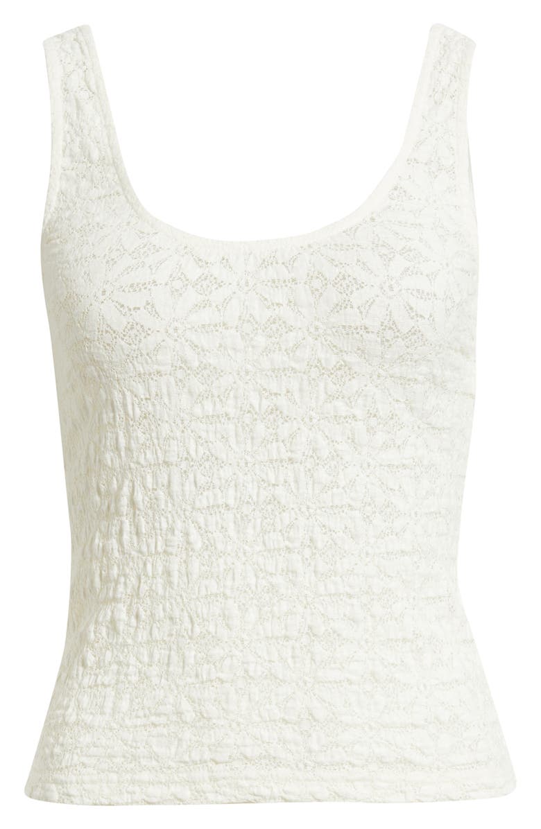 Rails Donya Lace Scoop Neck Tank, Alternate, color, Ivory