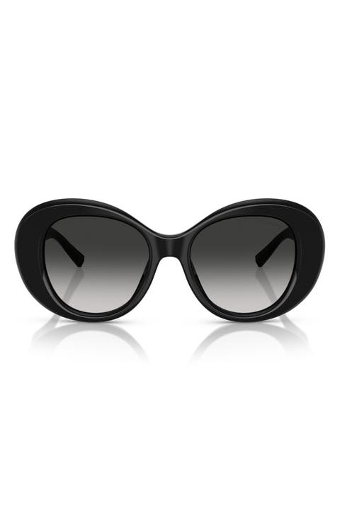 52mm Gradient Round Sunglasses