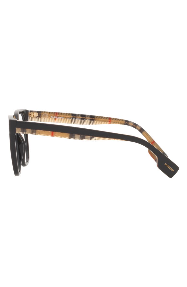 Burberry Evelyn 52mm Square Optical Glasses, Alternate, color, 
