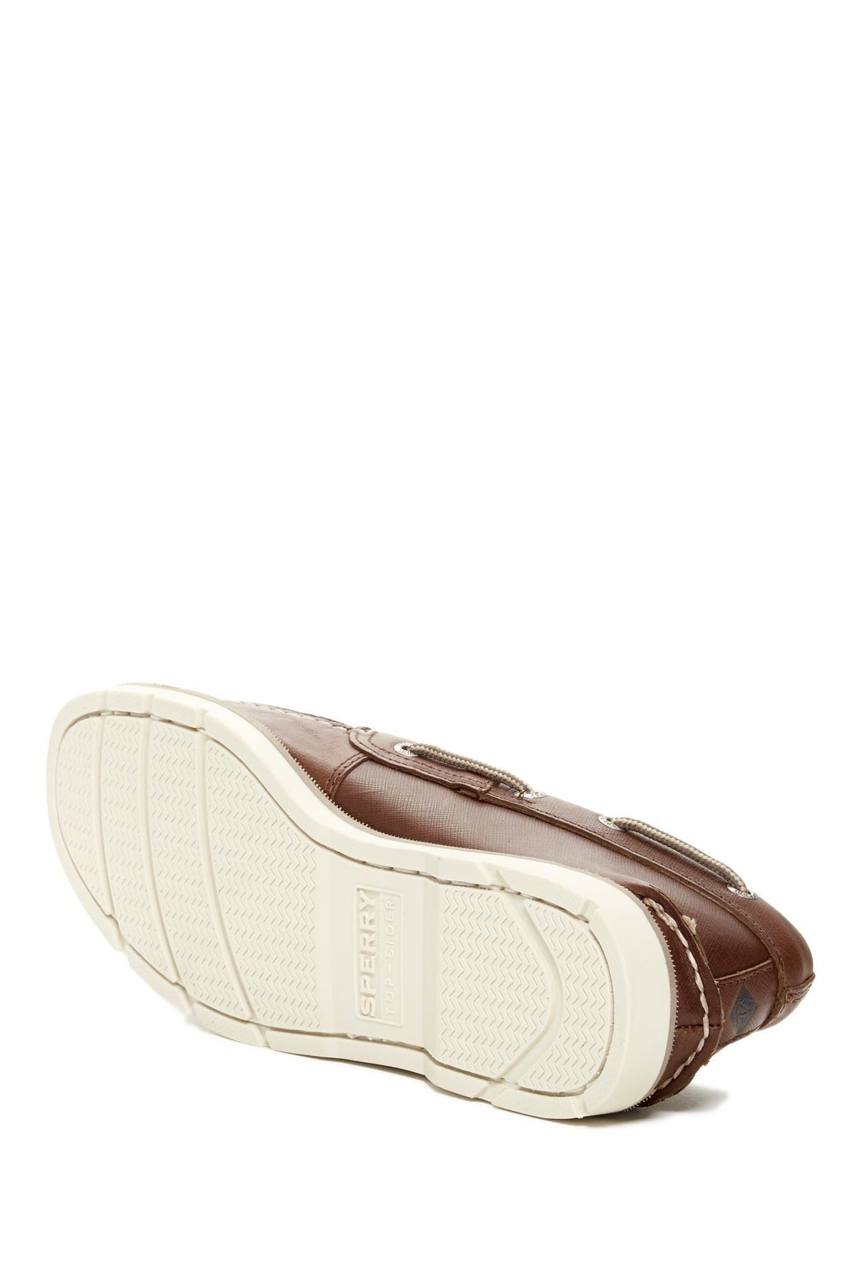 Sperry Leeward Leather Boat Shoe, Alternate, color, 