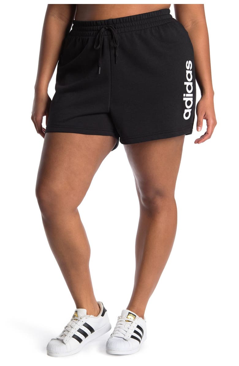adidas Essentials Slim Logo Shorts, Alternate, color,
