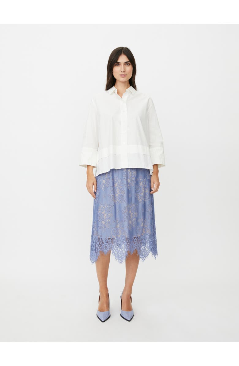 Masai Copenhagen MaIanela 3/4 Sleeve Shirt, Alternate, color, Jet Stream