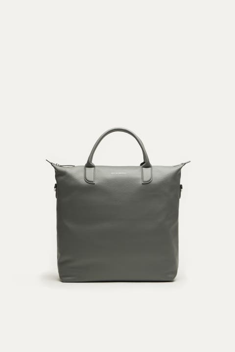 O'Hare Pebble-Grained Leather Tote