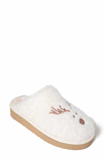 Reindeer Wool Blend Scuff Slipper