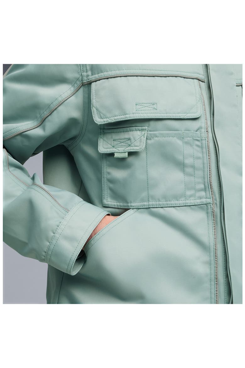 Special Items PUMA Gear Nylon Twill Jacket, Alternate, color, LIGHT MOSS