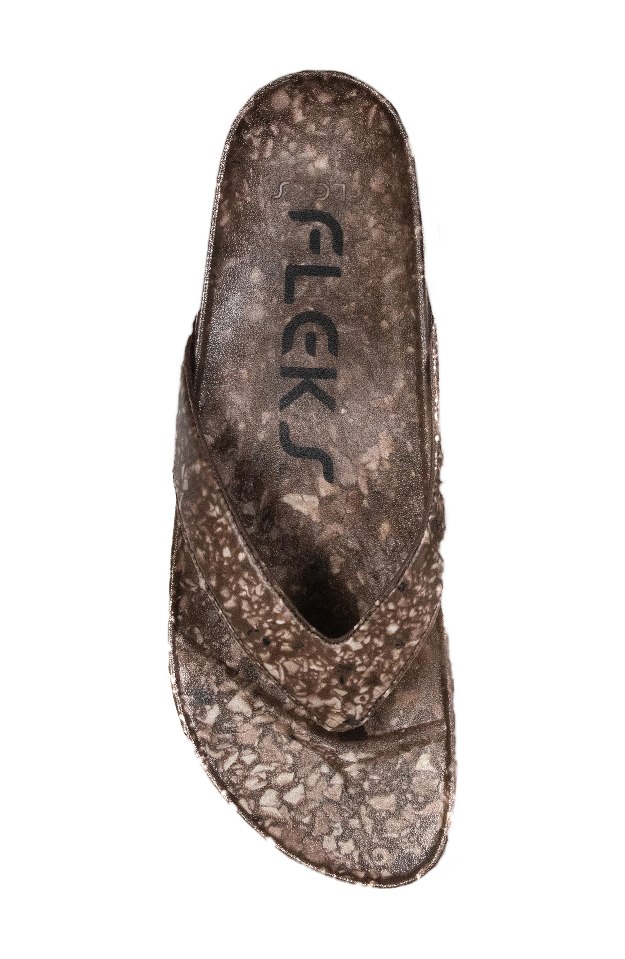 West Beach Flip Flop, Alternate, color, COCONUT SHELL