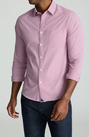UNTUCKit Lafior Check Performance Button-Up Shirt
