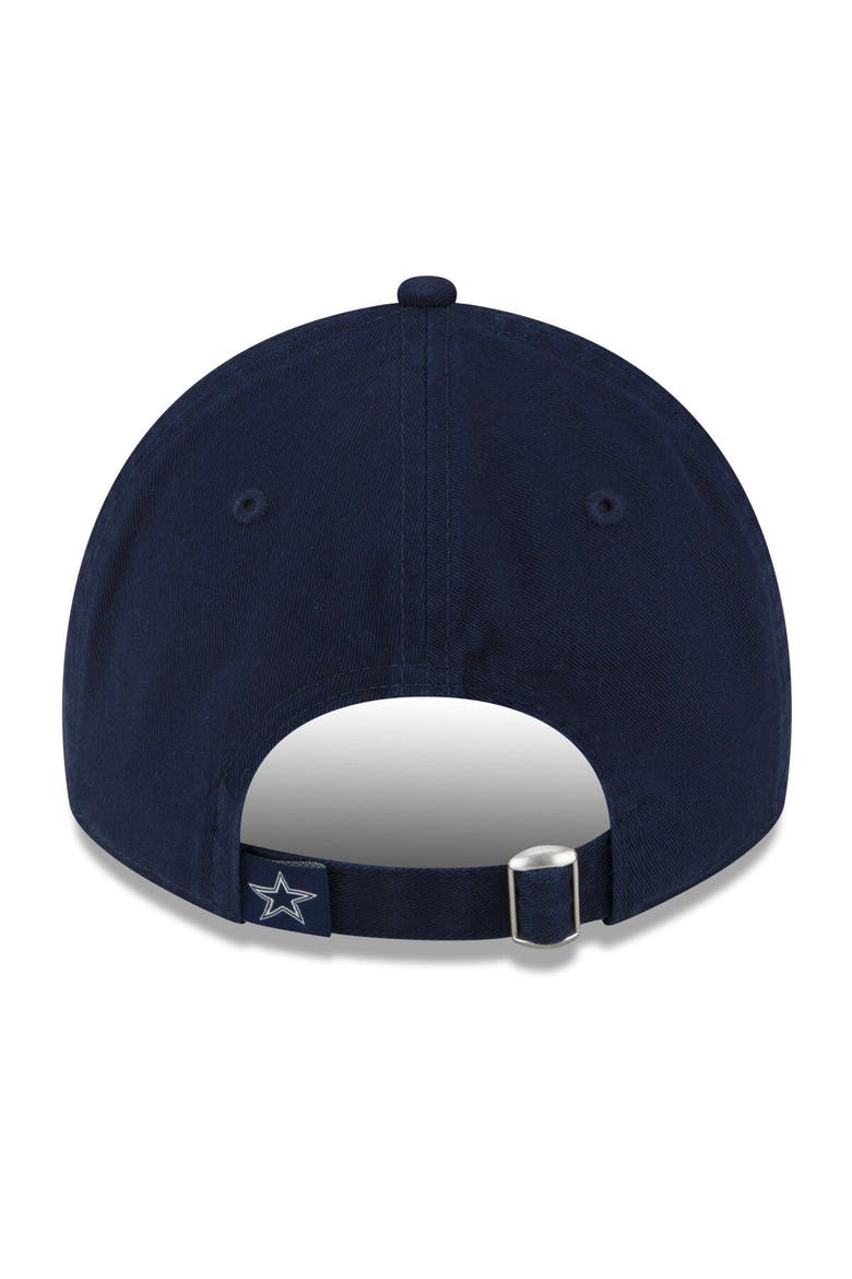 Men's New Era Navy Dallas Cowboys Logo Mix 9TWENTY Adjustable Hat, Alternate, color, Navy