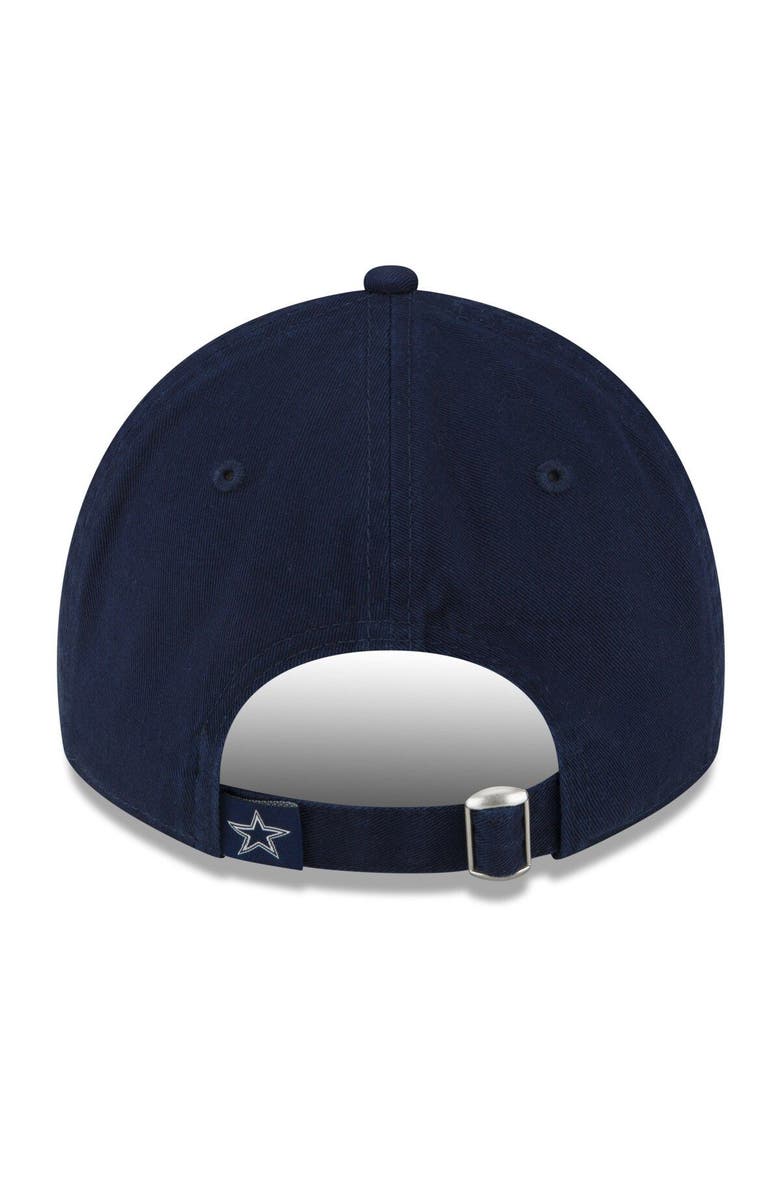 New Era Men's New Era Navy Dallas Cowboys Logo Mix 9TWENTY Adjustable Hat, Alternate, color, 