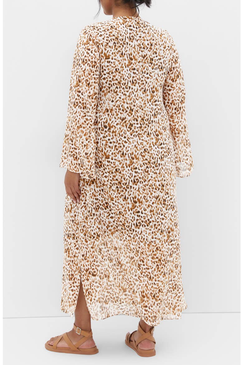 Gigi Leopard Print Maxi Dress, Alternate, color, LIGHT LEOPARD