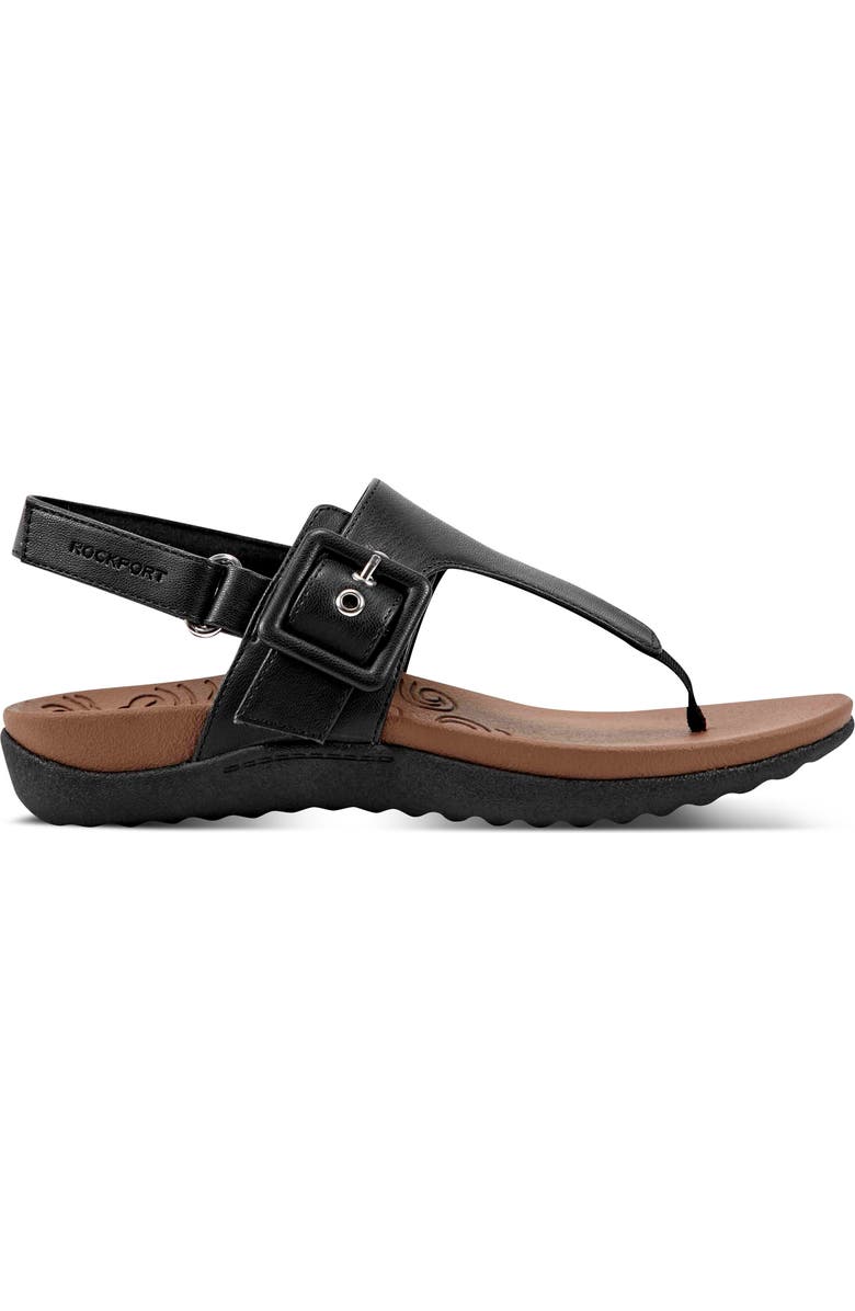 Rockport Rora Slingback Sandal, Alternate, color, Black