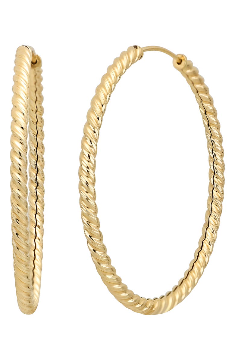 Bony Levy 14K Gold Hoop Earrings, Main, color, 