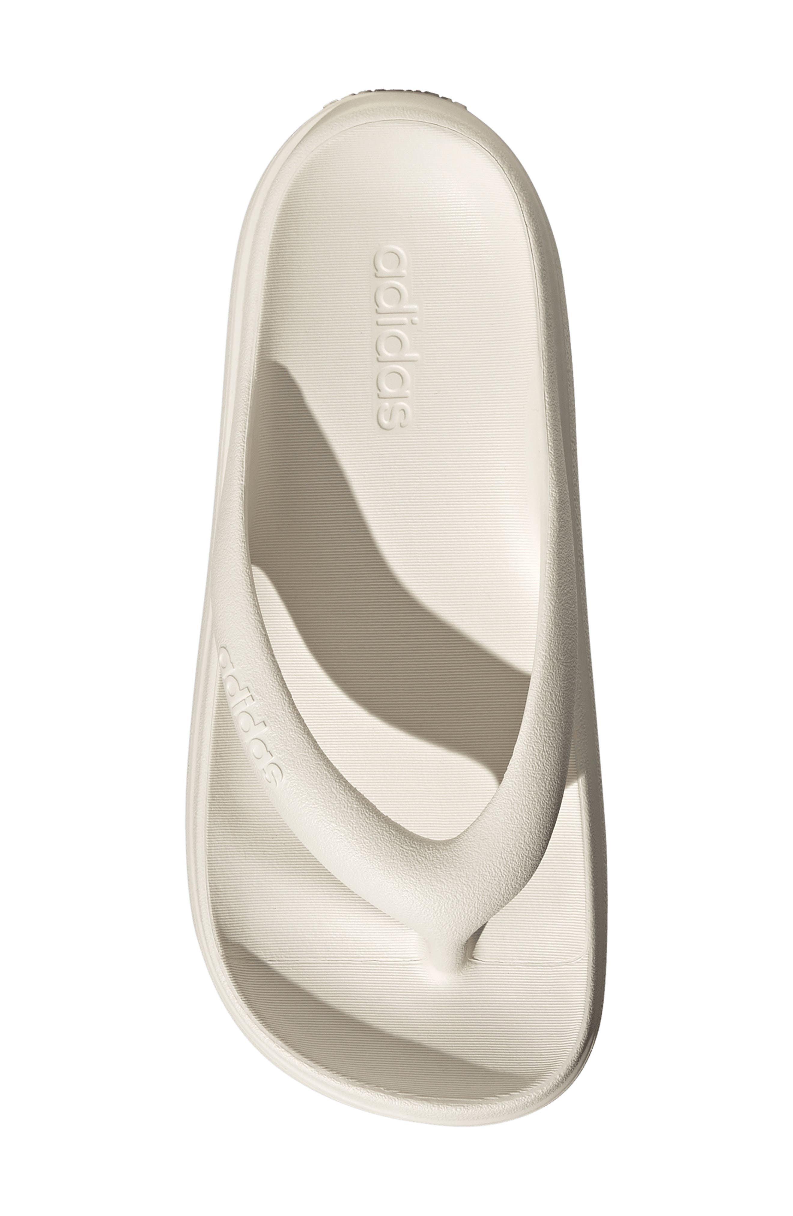 Adilette Lumia Flip Flop, Alternate, color, OFF WHITE/ OFF WHITE/ WHITE