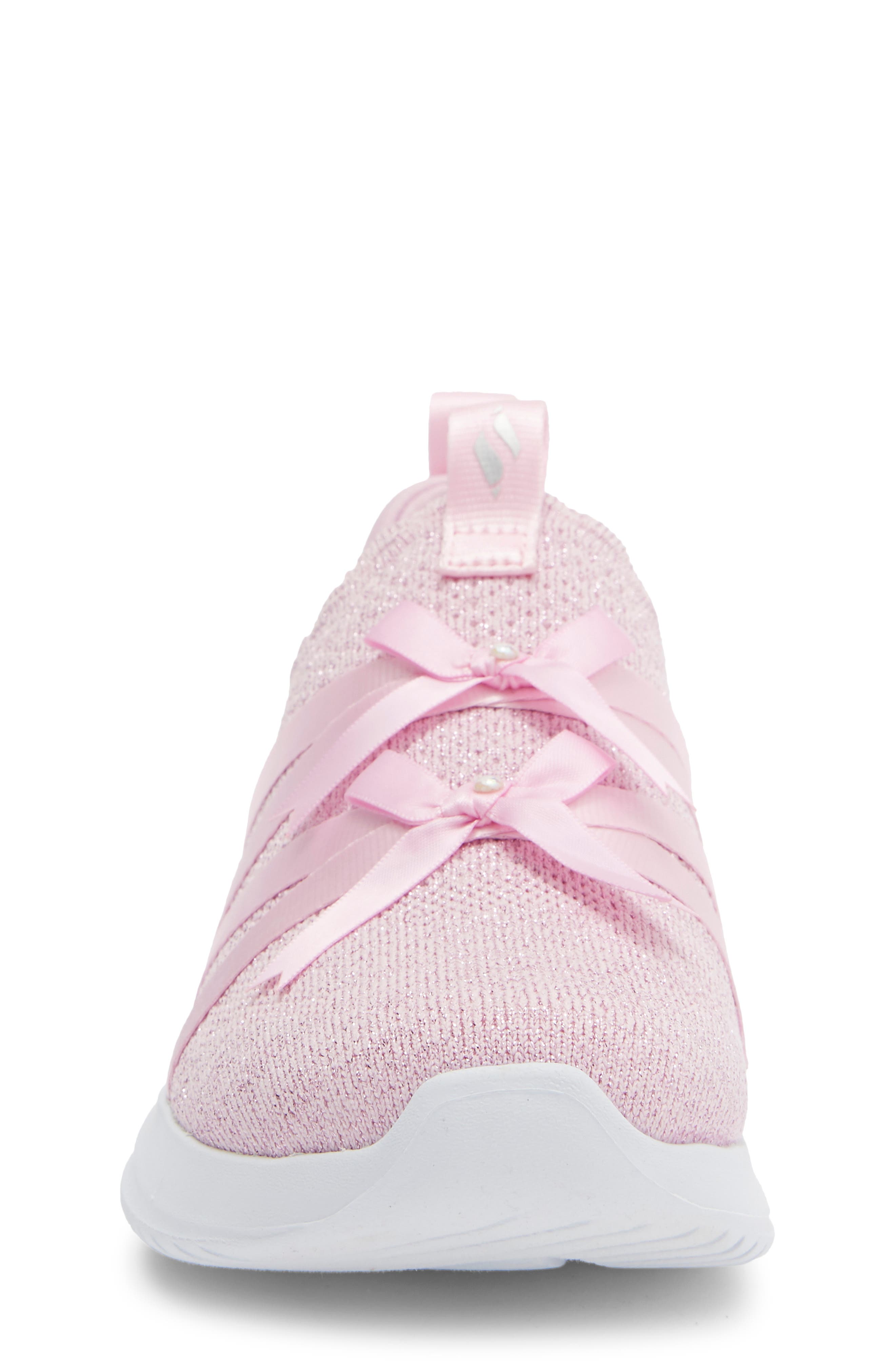 Kids' Ultra Flex 3.0 Sweet Ties Slip-On Sneaker, Alternate, color, LIGHT PINK