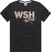 Homage Men's Homage Charcoal Washington Nationals Tri-Blend Hyperlocal T-Shirt