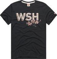 Homage Men's Homage Charcoal Washington Nationals Tri-Blend Hyperlocal T-Shirt