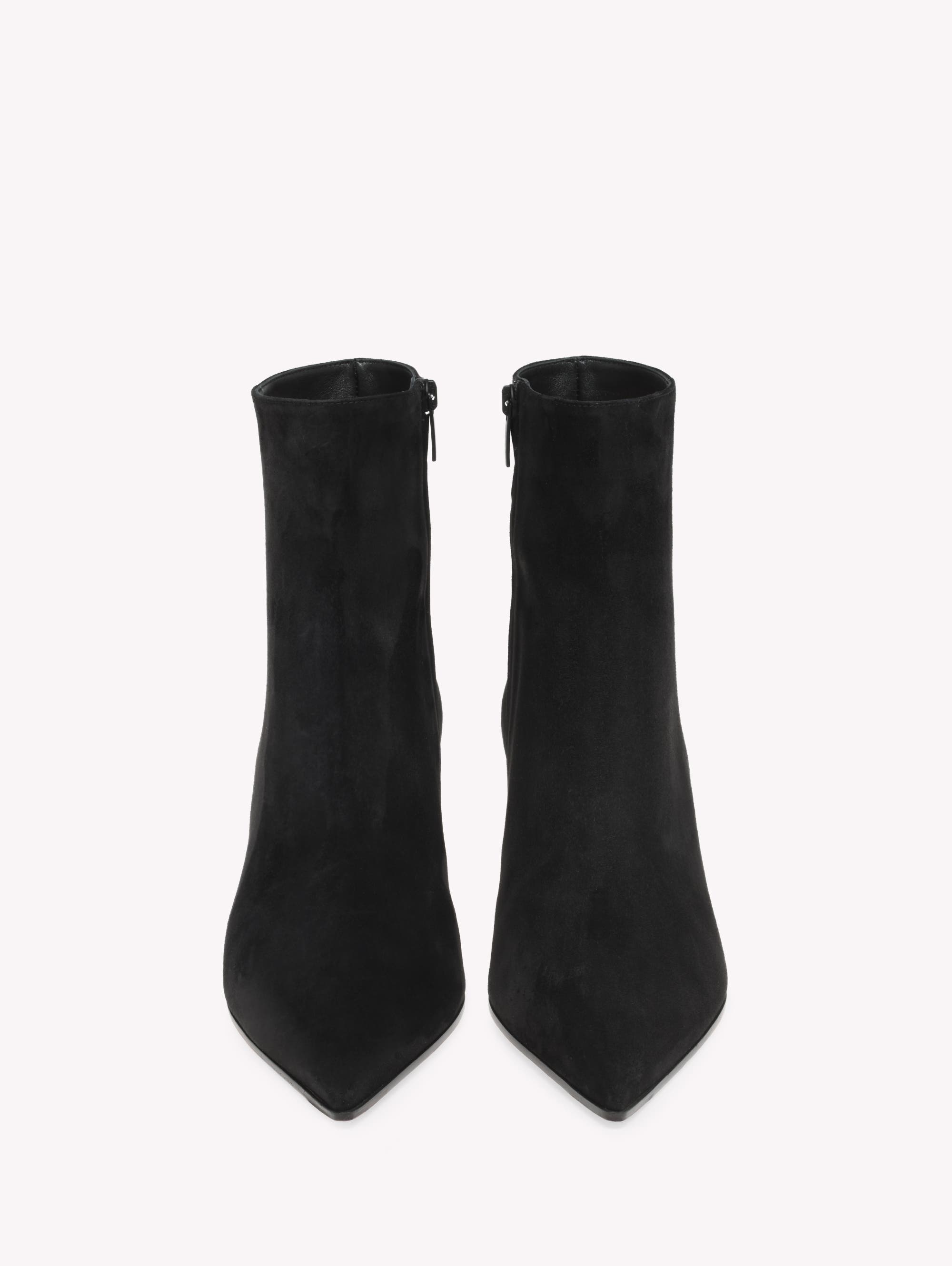 Gianvito Rossi Keinna 55 Booties, Alternate, color, Black Suede