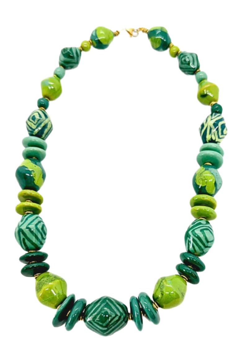 Tsavo Collection - Dreamscape Amulet - 18'', Main, color, Multi