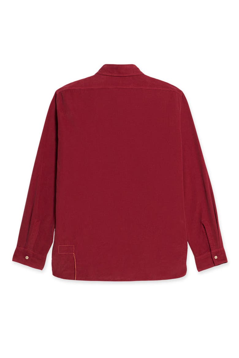 Work Corduroy Shirt, Alternate, color, PINK
