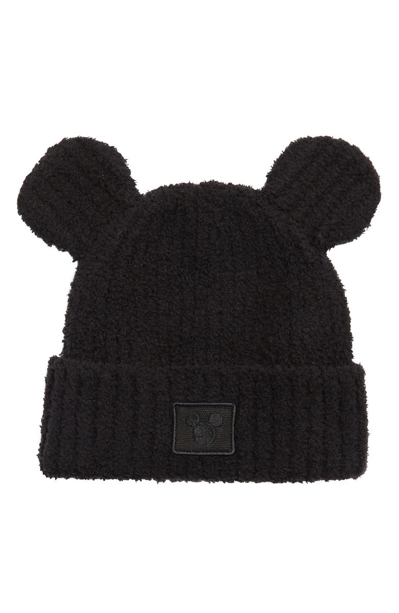 Barefoot Dreams<sup>®</sup> x Disney Kids' CozyChic<sup>™</sup> Mickey Mouse Ears Beanie, Main, color, 