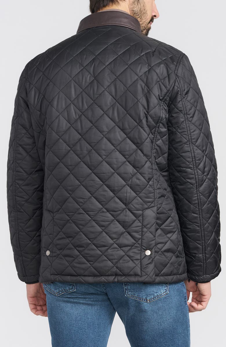 FLYNT Diamond Quilted Jacket, Alternate, color, Black