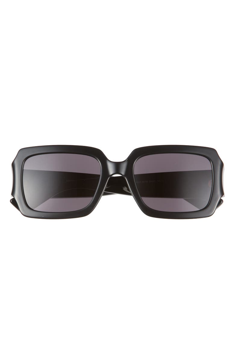 Moschino 53mm Rectangular Sunglasses, Main, color, 