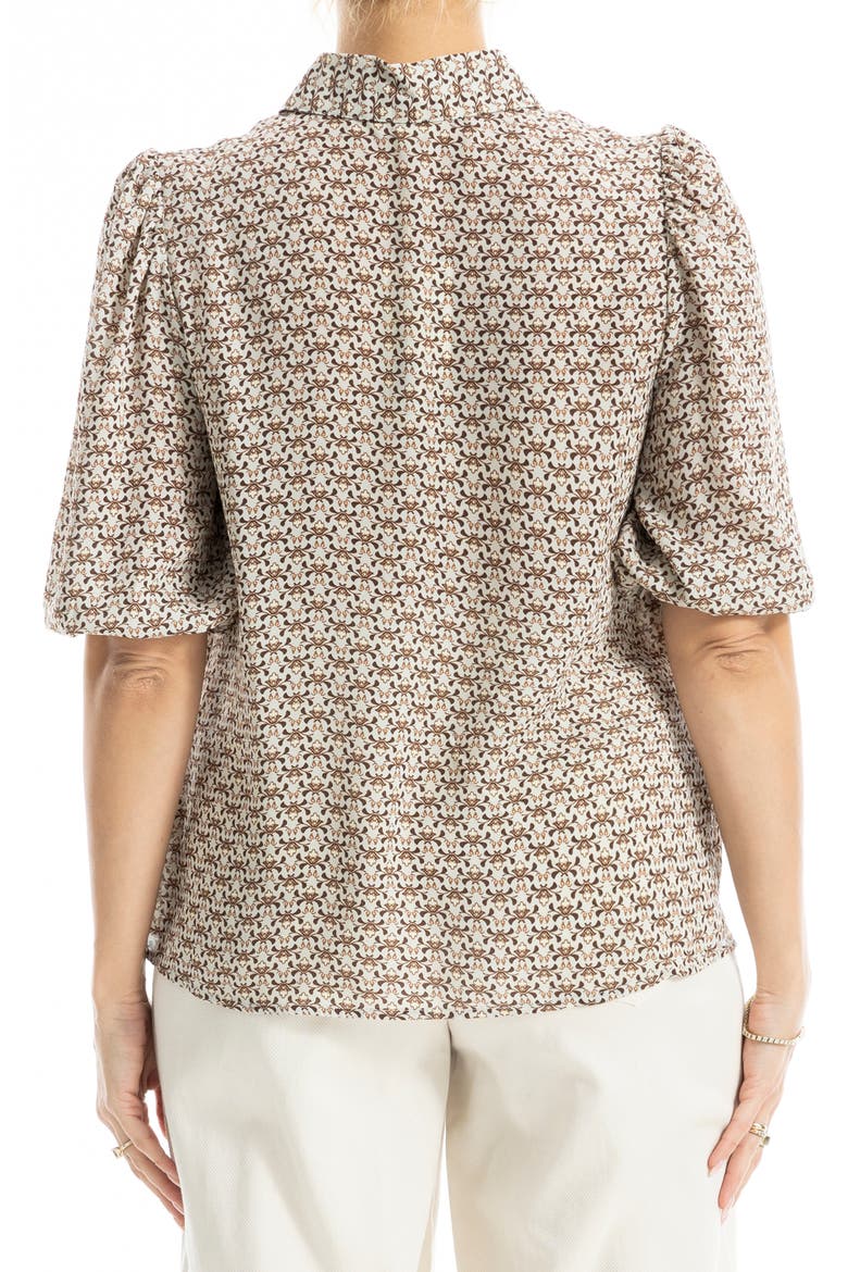 Elbow Sleeve Top, Alternate, color, SEAMIST/ACORN SM PETAL
