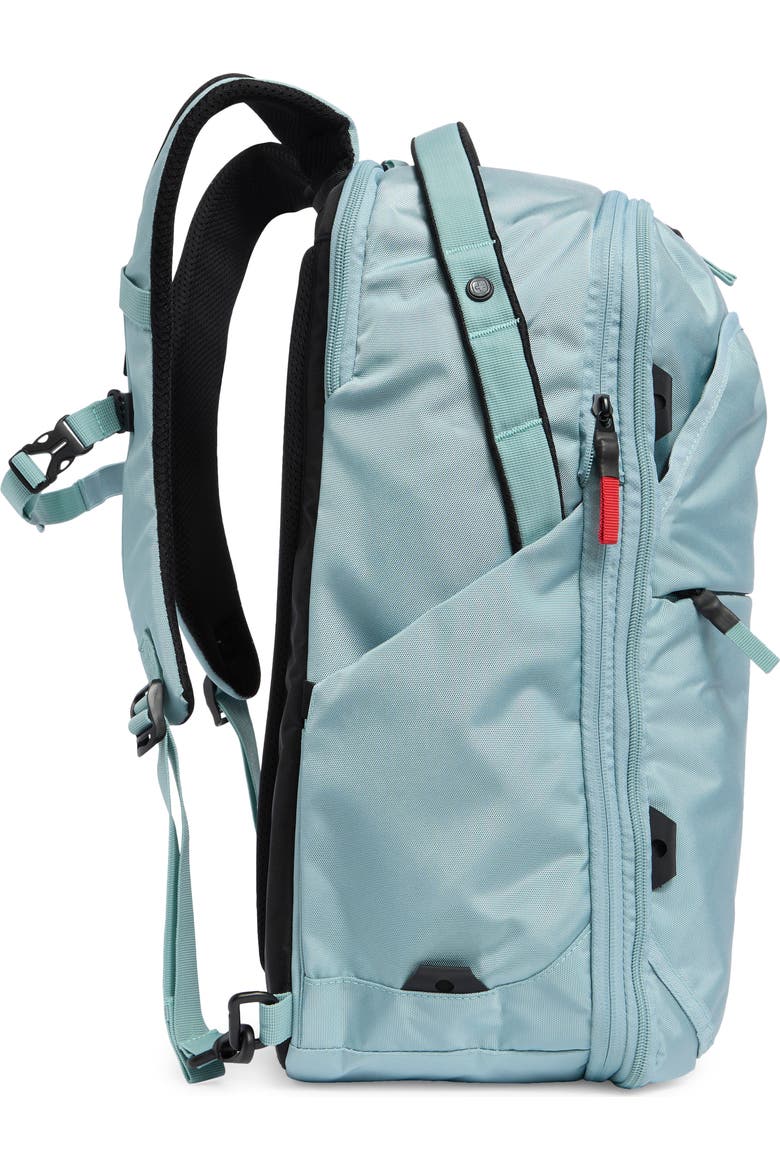 north face backpack vs swiss gear SWISSGEAR Stride ScanSmart Laptop in Evergreen Designed with the modern commuter in mind SWISSGEAR 5238 Travel Backpack Teal