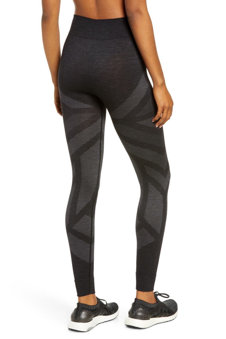 Women's Natural + Kinship Warm Base Layer Pants, Alternate, color, BLACK