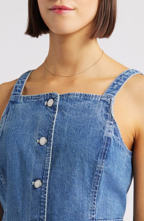 Alex Mill Alexis Button-up Denim Minidress