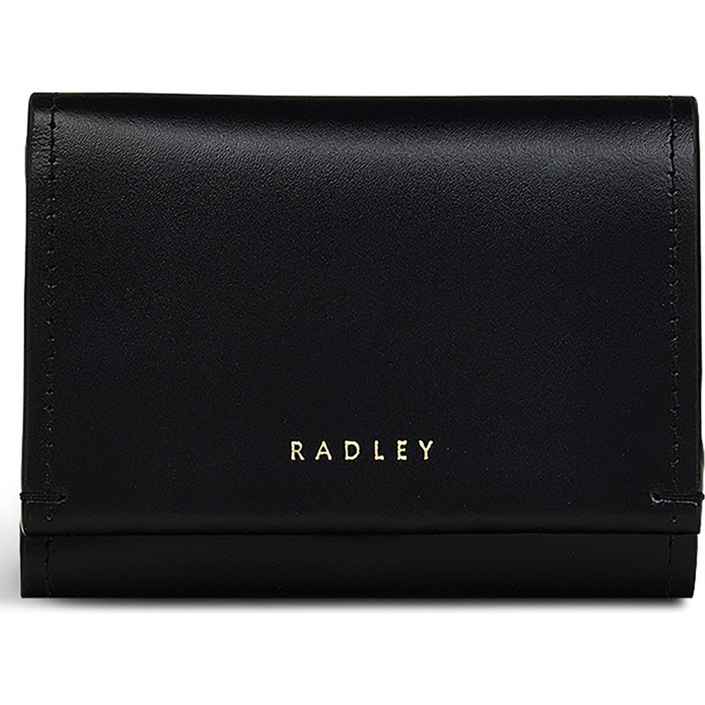 Radley Lexington Lane Trifold Leather Wallet In Black