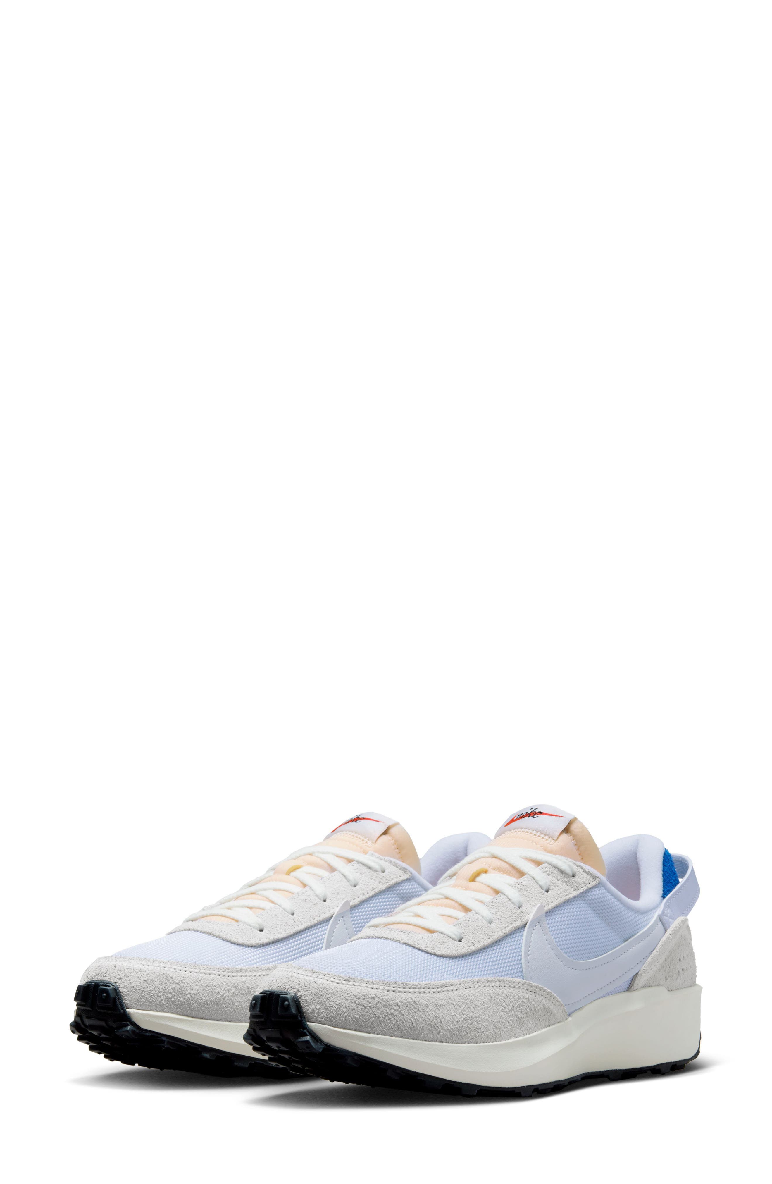 Waffle Debut Vintage Sneaker, Main, color, GAME ROYAL/ WHITE/ SAIL