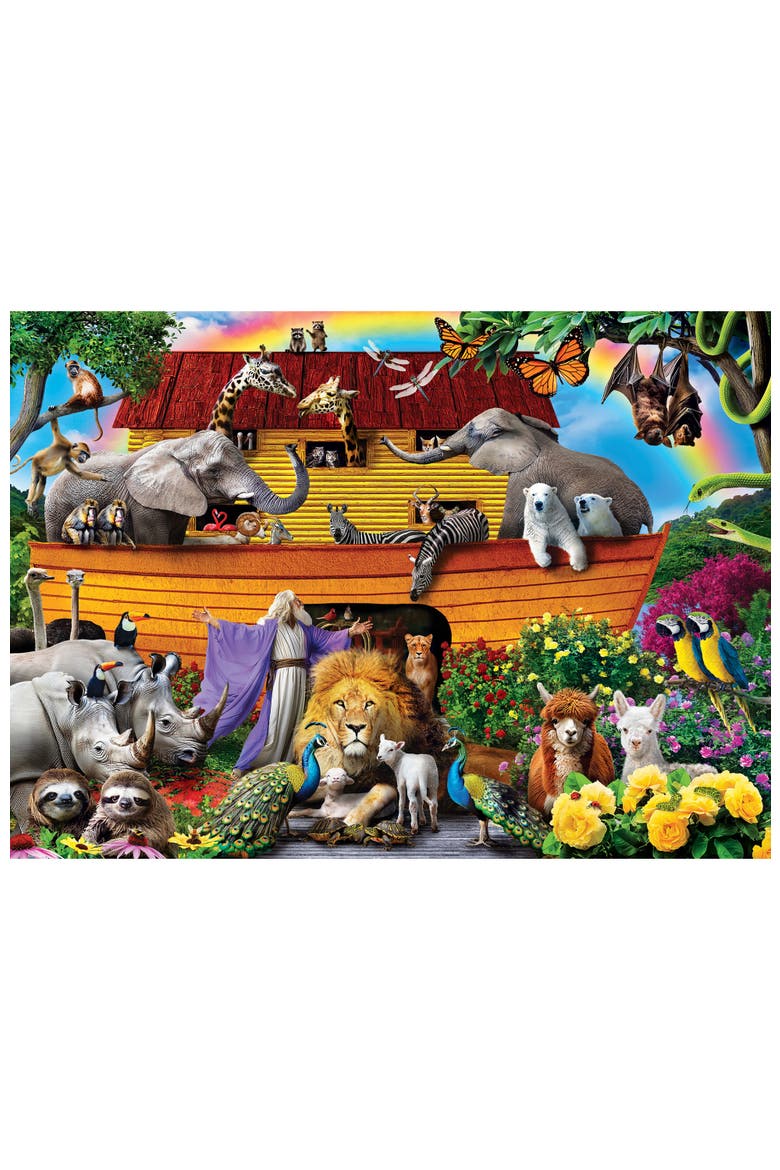 Noah's Ark Adventures 1000 Piece Puzzle, Alternate, color, Multicolor