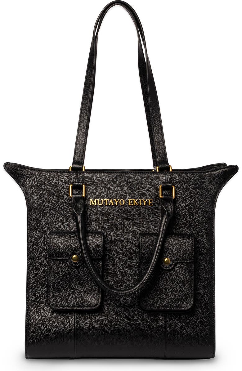 Mutayo Ekiye The Ada Tote Bag, Alternate, color, Black