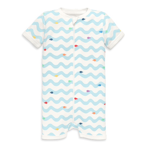 Mommy's Cutie! Salmon Baby Short Set main image 0