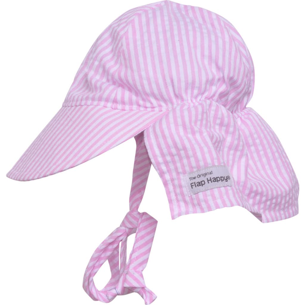 Flap Happy Baby/toddler Upf 50+ Original Flap Hat In Pink