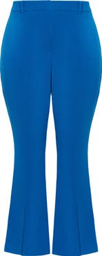 City Chic Kiana Split Hem High Waist Flare Pants