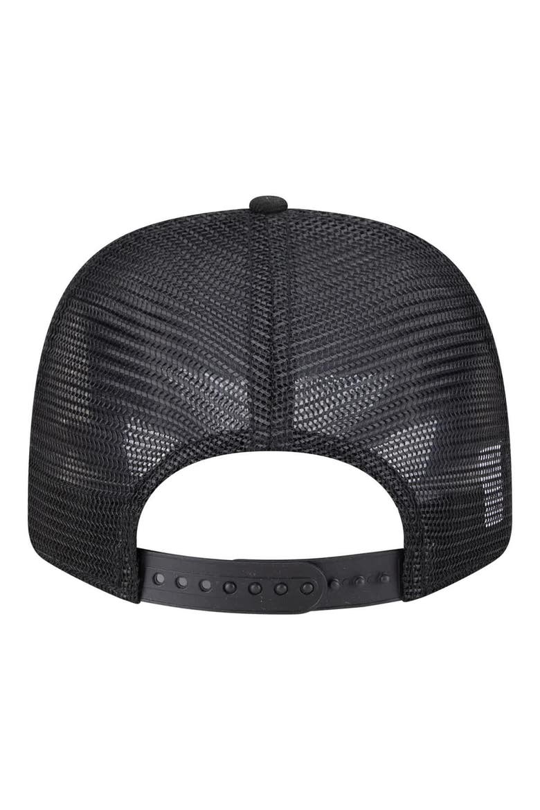 Men's New Era  Black Charlotte FC Jersey Hook 9SEVENTY Adjustable Hat, Alternate, color, Black