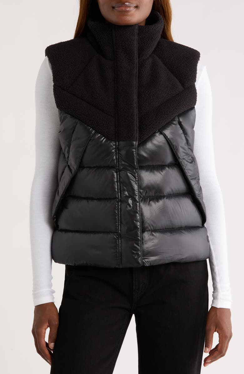 Helly Hansen Bliss Hybrid 600 Fill Power Down Vest, Alternate, color, Black