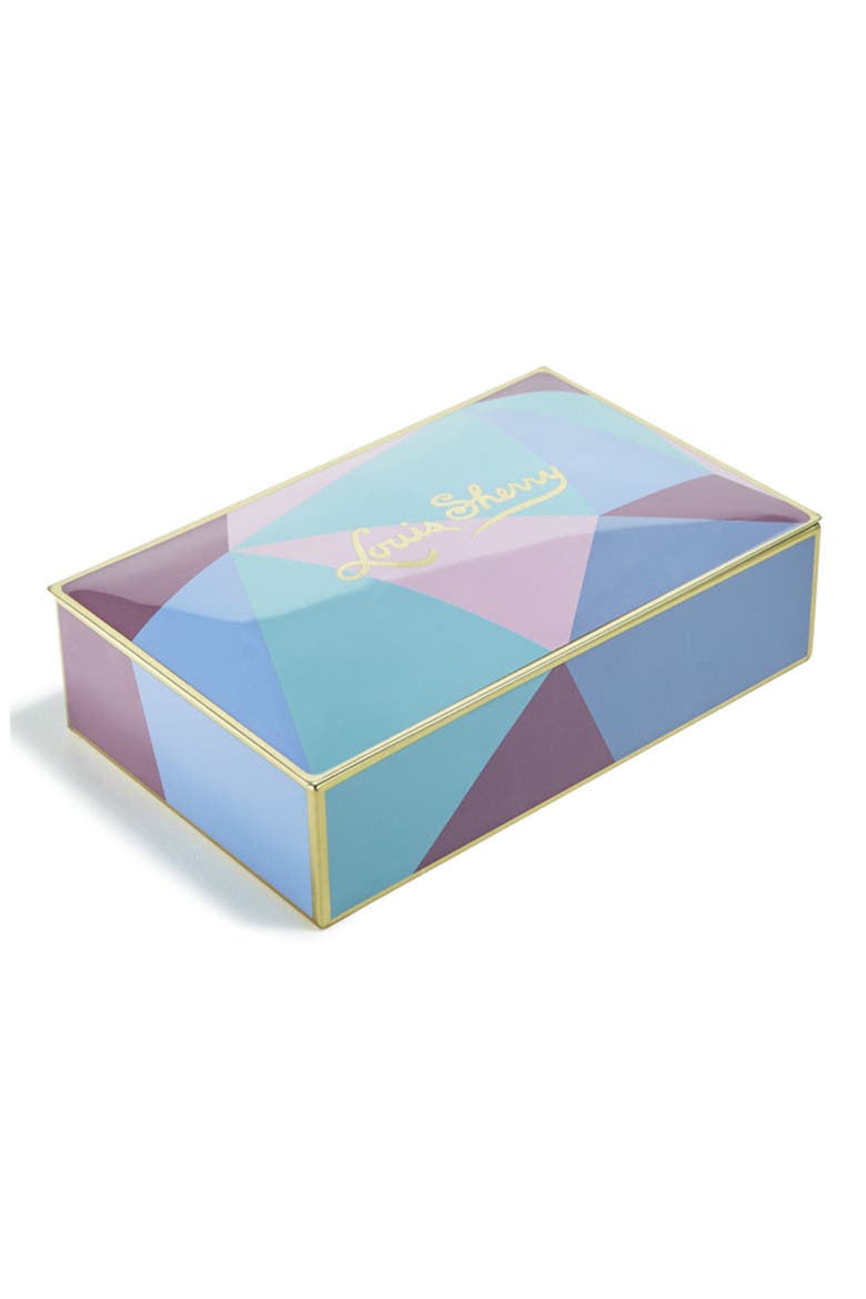 Miles Redd Cubist 12-Piece Chocolate Truffle Tin, Main, color, BLUE MULTI