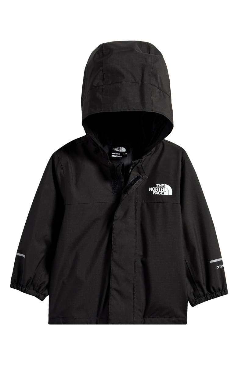 The North Face Antora Waterproof Recycled Polyester Rain Jacket, Main, color, Tnf Black/ Tnf Black