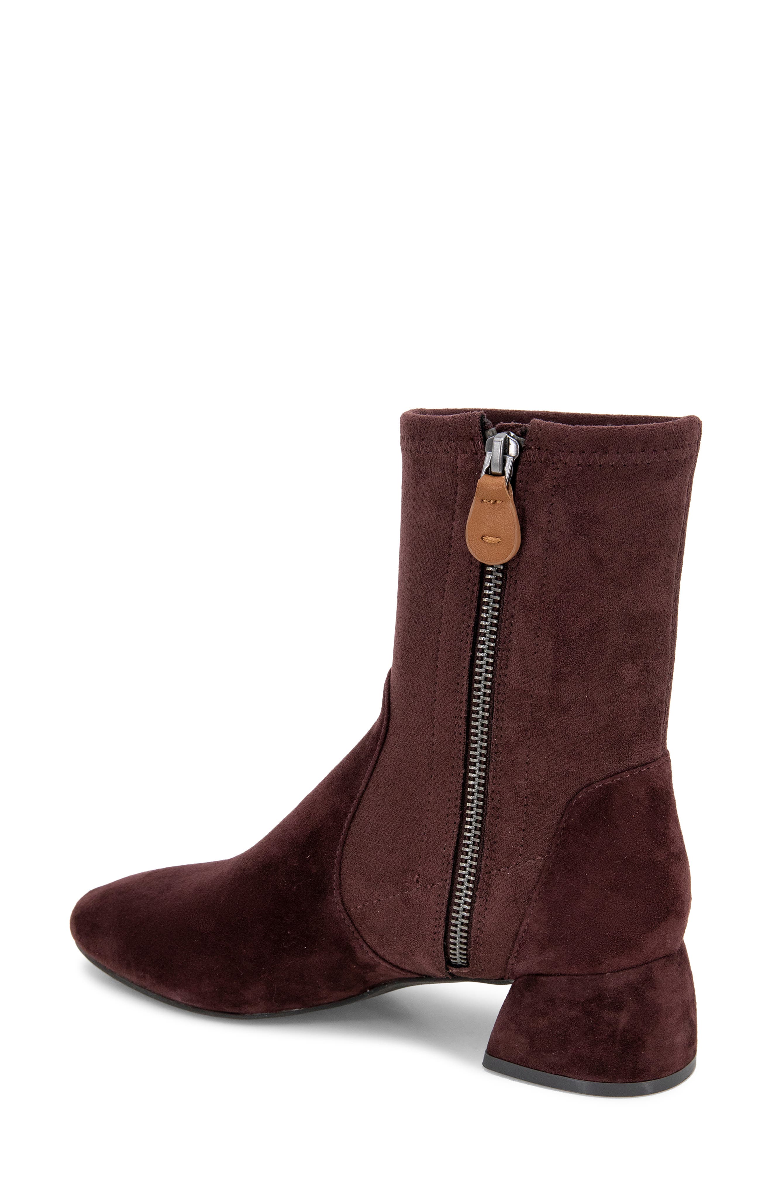 Emily Bootie, Alternate, color, WINE SUEDE
